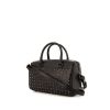 Saint Laurent Duffle small model shoulder bag in black leather - 00pp thumbnail