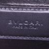Bulgari handbag in cream color and black bicolor leather - Detail D4 thumbnail