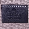 Sac à main Gucci Guccissima en cuir monogram empreinte bleu-pétrole - Detail D4 thumbnail