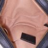 Pochette-cintura Gucci GG Marmont clutch-belt in pelle trapuntata a zigzag nera - Detail D2 thumbnail