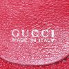 Gucci Bamboo shopping bag in red and black python and bamboo - Detail D4 thumbnail