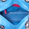 Borsa Dior Lady Dior modello medio in pelle cannage tricolore viola blu e rosa - Detail D3 thumbnail