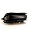 Gucci 1955 Horsebit shoulder bag in black grained leather - Detail D4 thumbnail