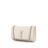 Saint Laurent Kate shoulder bag in white grained leather - 00pp thumbnail