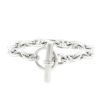 Hermes Chaine d'Ancre small model bracelet in silver - 00pp thumbnail