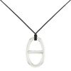 Hermes Chaine d'Ancre small model pendant in silver - 00pp thumbnail