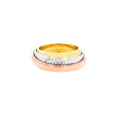 Bague mobile Cartier Mustessence en or blanc,  or jaune et or blanc