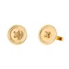 Paire de boutons de manchette Tiffany & Co en or jaune 14 carats - 00pp thumbnail