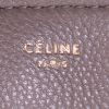 Bolso de mano Celine Edge en cuero granulado color topo - Detail D3 thumbnail