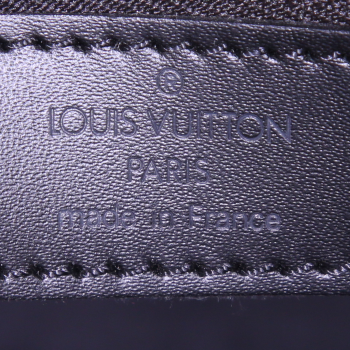Sac cabas Louis Vuitton Dupleix en cuir épi noir - Detail D3