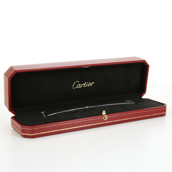 Bracelet Cartier Diamant Léger en or blanc et diamant - Detail D2