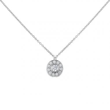 Tiffany & Co Circlet necklace in platinium and diamonds