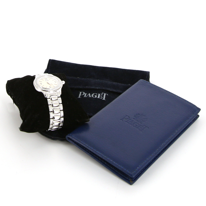 Piaget Citéa watch in white gold Circa  1997