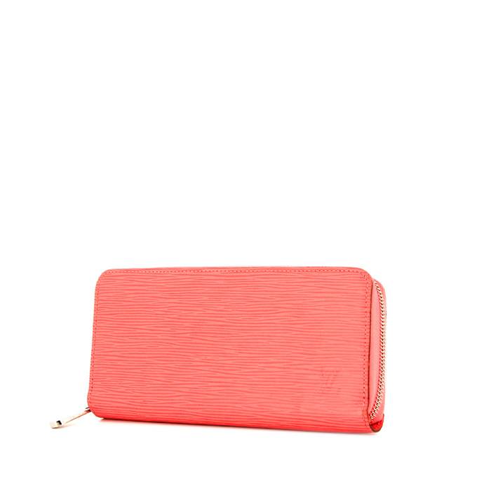 Louis Vuitton Zippy Wallet in Pink EPI Leather