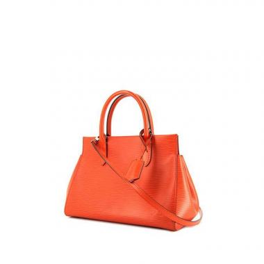 Borsa Louis Vuitton Marly in pelle Epi arancione