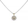Buccellati necklace in white gold,  yellow gold and diamonds - 00pp thumbnail