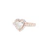 Bague en or rose et diamant de taille coeur (1.50 carat) - 00pp thumbnail
