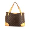 Louis Vuitton Estrela medium model handbag in brown monogram canvas and natural leather - 360 thumbnail