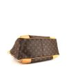 Louis Vuitton Estrela medium model handbag in brown monogram canvas and natural leather - Detail D4 thumbnail
