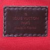Louis Vuitton Westminster small model shopping bag in ebene damier canvas and brown leather - Detail D3 thumbnail
