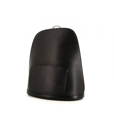 Louis Vuitton Black Epi Leather Gobelins Backpack ○ Labellov