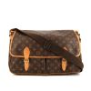Louis Vuitton Jypsiere Monogram large model shoulder bag in brown monogram canvas and natural leather - 360 thumbnail