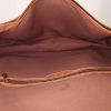 Louis Vuitton Jypsiere Monogram large model shoulder bag in brown monogram canvas and natural leather - Detail D2 thumbnail