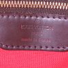 Bolso de mano Louis Vuitton Chelsea en lona a cuadros ébano y cuero marrón - Detail D3 thumbnail