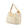 Louis Vuitton Galliera large model handbag in azur damier canvas and natural leather - 00pp thumbnail