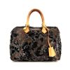 Louis Vuitton Speedy Editions Limitées handbag in brown monogram canvas and natural leather - 360 thumbnail