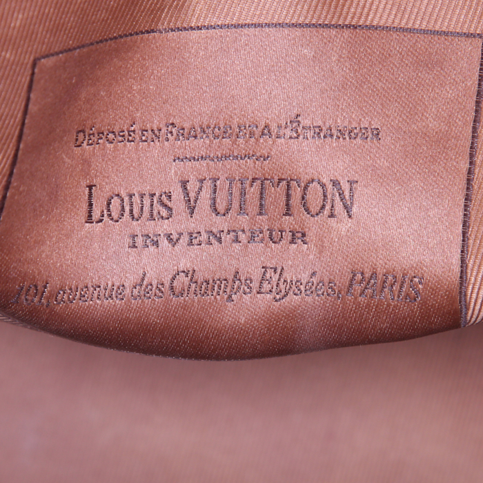 Borsa Louis Vuitton Speedy Editions Limitées in tela monogram marrone con strass e pelle naturale - Detail D3