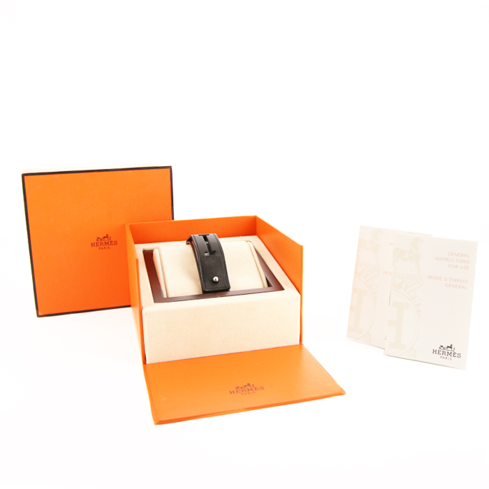 Hermès Cherche Midi watch in stainless steel Ref:  CM1.210 Circa  2000