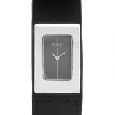 Montre Hermès Cherche Midi en acier Ref :  CM1.210 Vers  2000