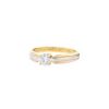 Cartier solitaire ring in 3 golds and diamond (0,30 carat) - 00pp thumbnail