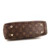 Louis Vuitton Pallas BB handbag in brown monogram canvas and red leather - Detail D5 thumbnail