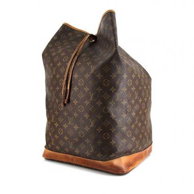 Borsa da viaggio Louis Vuitton Marin - Travel Bag in tela monogram marrone e pelle naturale