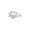 Anello Chopard Happy Diamonds in oro bianco e diamanti - 00pp thumbnail