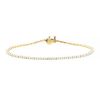 Tennis bracelet in 14 carats yellow gold and diamonds (1.50 carat) - 00pp thumbnail