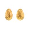 Pomellato Duna earrings for non pierced ears in yellow gold - 00pp thumbnail