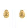 Pomellato Duna earrings for non pierced ears in yellow gold - 360 thumbnail