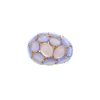 Pomellato Capri ring in pink gold and chalcedony - 00pp thumbnail