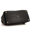 Yves Saint Laurent Muse Two small model handbag in furr and black leather - Detail D4 thumbnail