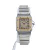 Cartier Santos watch in gold and stainless steel Ref:  1057930 Circa  1990 - 360 thumbnail