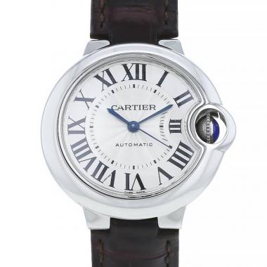 Cartier Ballon Bleu De Cartier watch in stainless steel Ref:  3489 Circa  2010