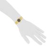 Audemars Piguet Lady Royal Oak watch in yellow gold Ref:  66270BA Circa  1990 - Detail D1 thumbnail