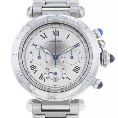 Cartier Pasha watch in stainless steel Ref:  1050 Circa  1990