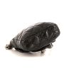Bolso bandolera Chanel Mini 2.55 en cuero acolchado negro - Detail D4 thumbnail
