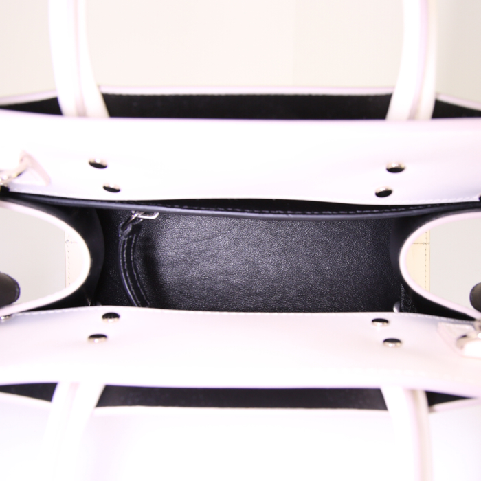 Borsa Givenchy Horizon in pelle bianco sporco - Detail D3