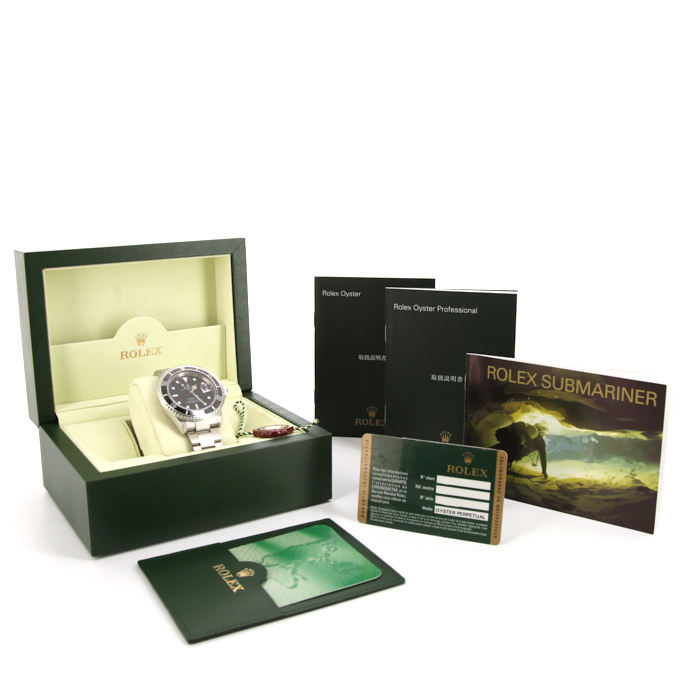 Montre Rolex Submariner Date en acier Ref :  16610 Vers  2006 - Detail D2