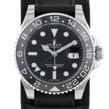 Rolex GMT-Master II watch in stainless steel Ref:  116710 Circa  2011